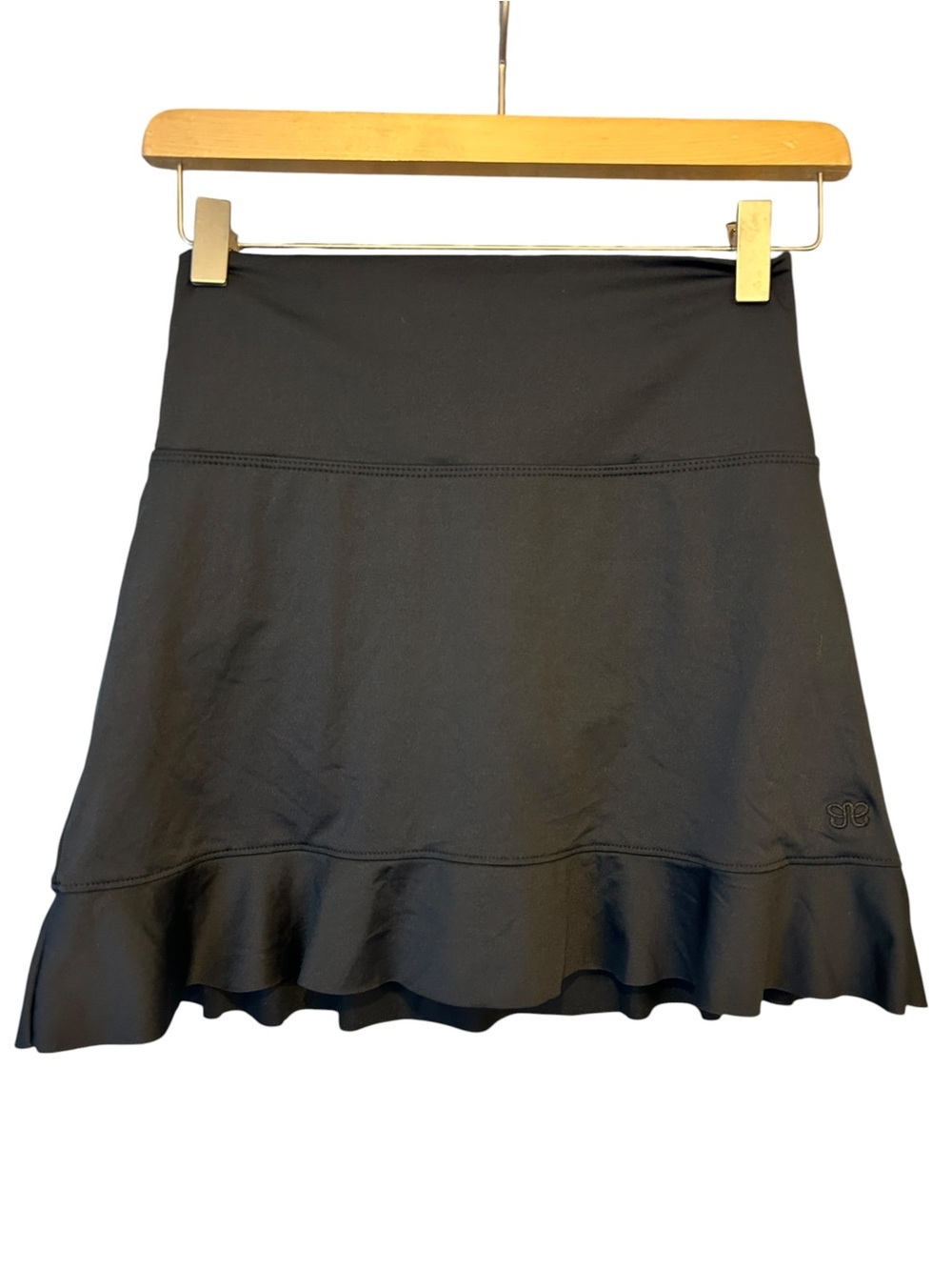 NWT Albion BLACK HIGH-WAISTED SWIM SKIRT - Picture 5 of 8